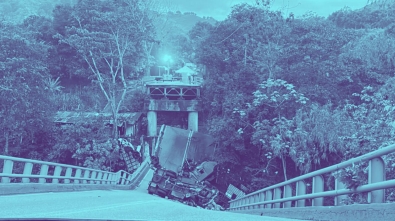 El puente está quebrado