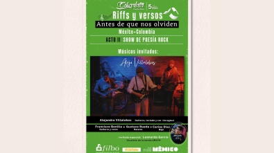 Riffs y Versos Antes de que nos olviden México-Colombia