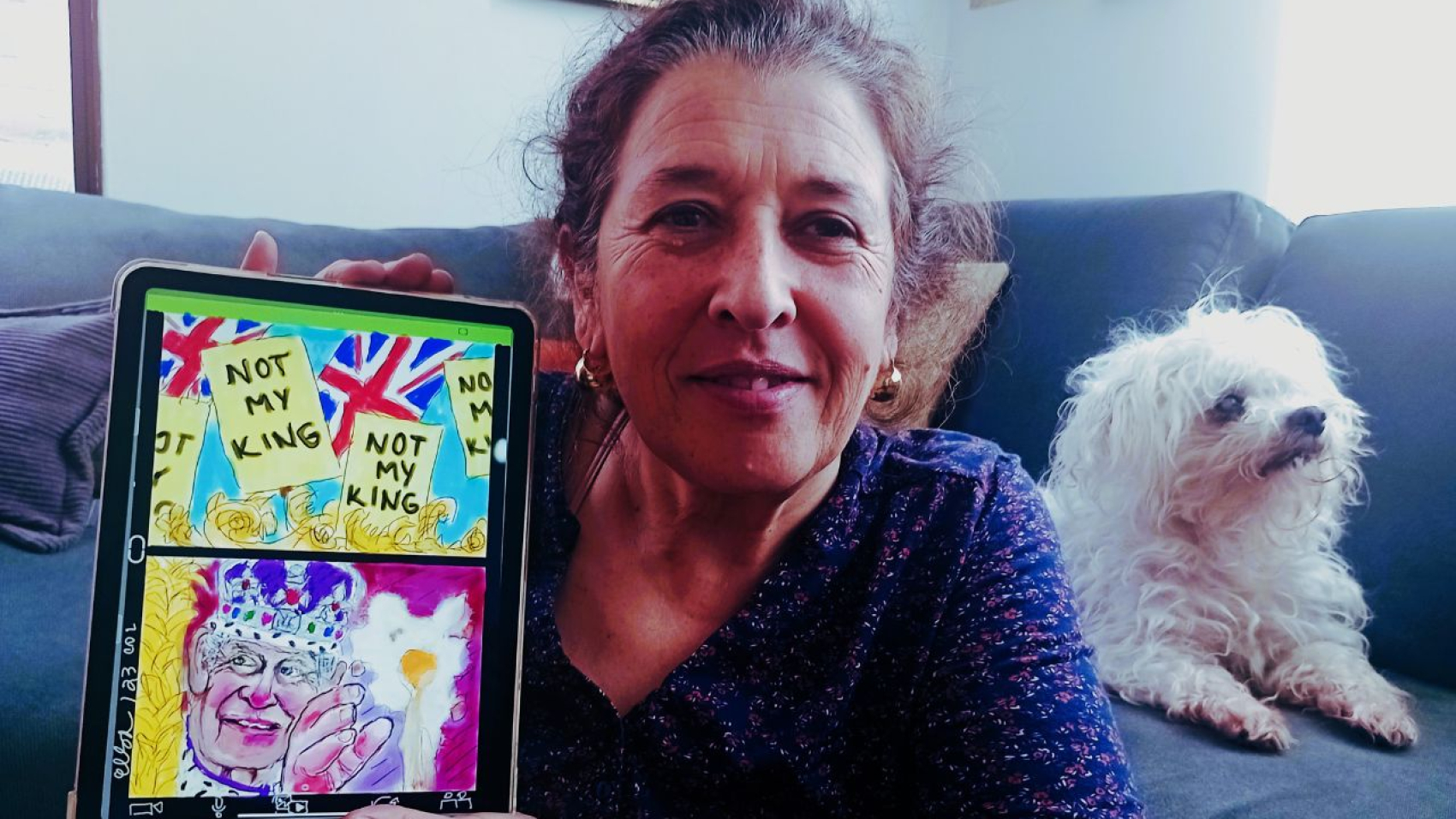Elsa Riveros trazos de Rock ‘n’ Roll y lienzos de rebeldía