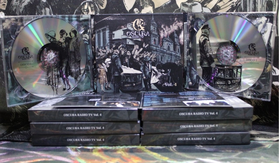 oscura-radio-tv-12-años - cd