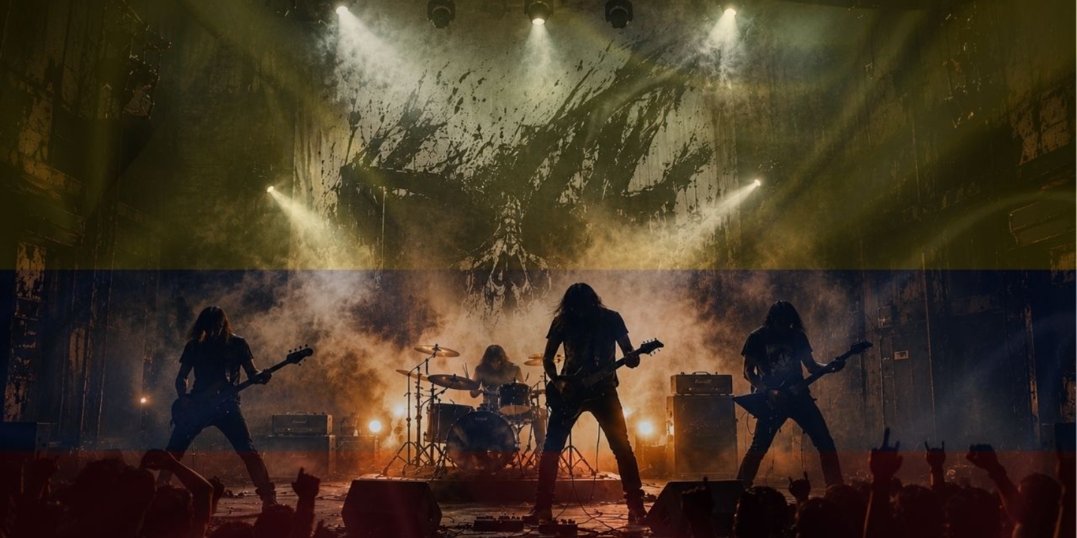 lanzamiento de rock o metal colombiano