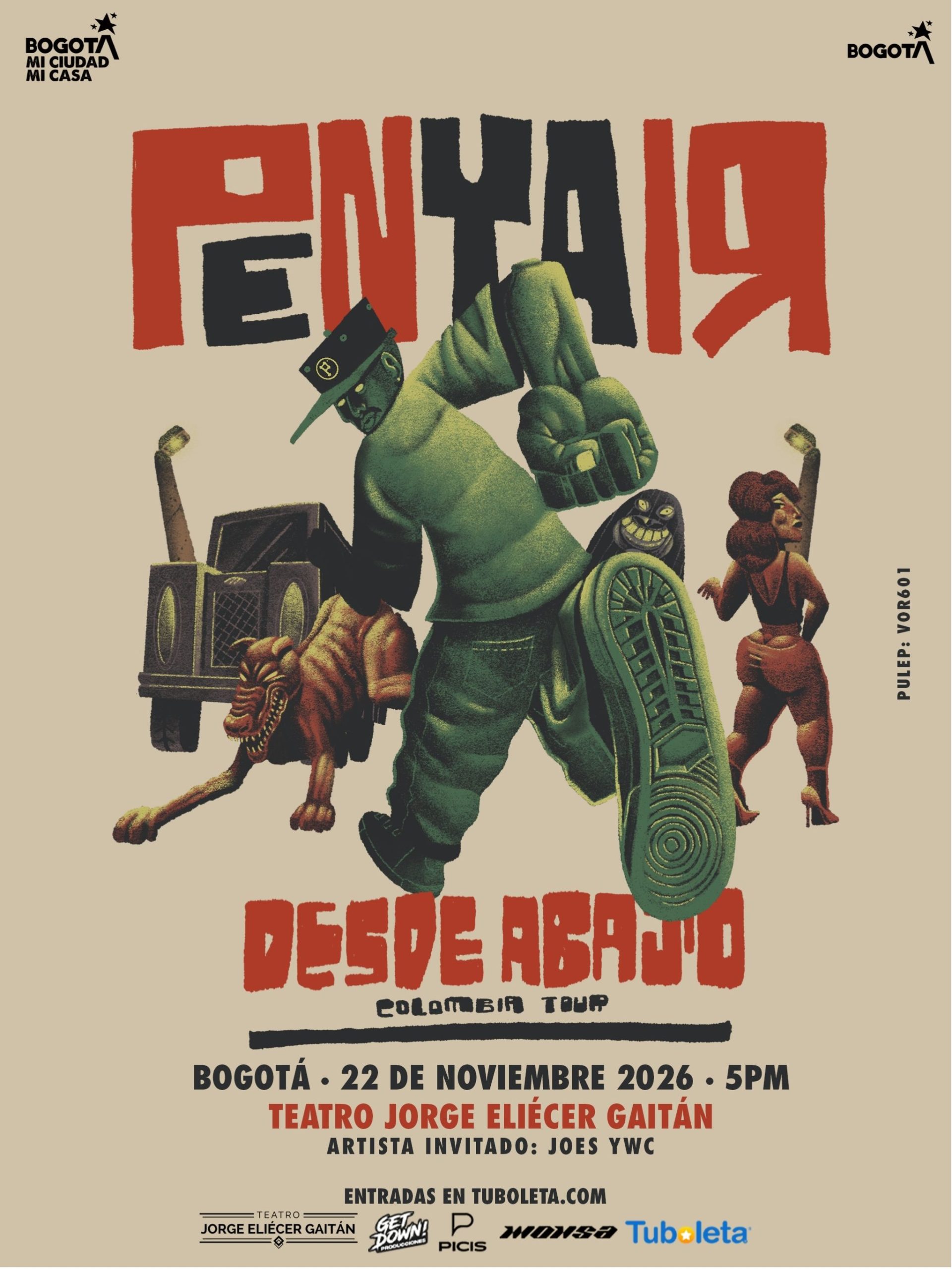 Penyair ‘Desde Abajo Tour’-2