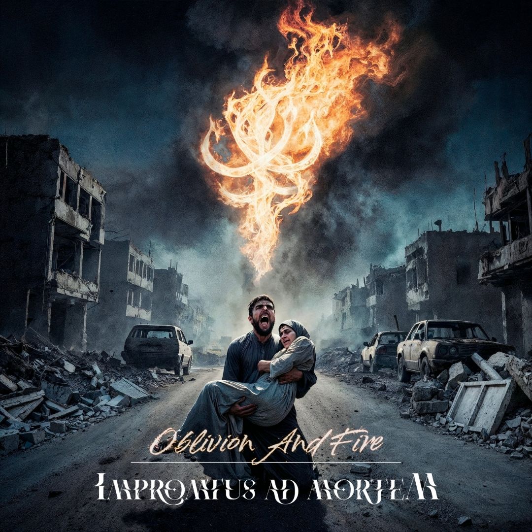 impromtus-ad-mortem-oblivion-and-fire-genocidio-palestina-portada